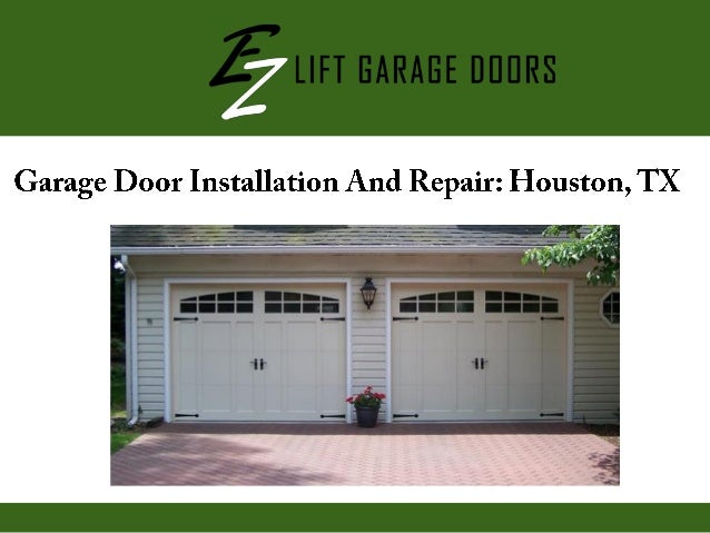 New Garage Door Installation Houston with Simple Decor