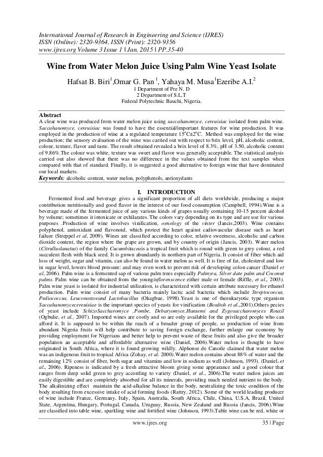 wine yeast essay Carbon dioxide, glucose solution - bio fuels of yeast fermentation. wine yeast essay Carbon dioxide, glucose solution - bio fuels of yeast fermentation.