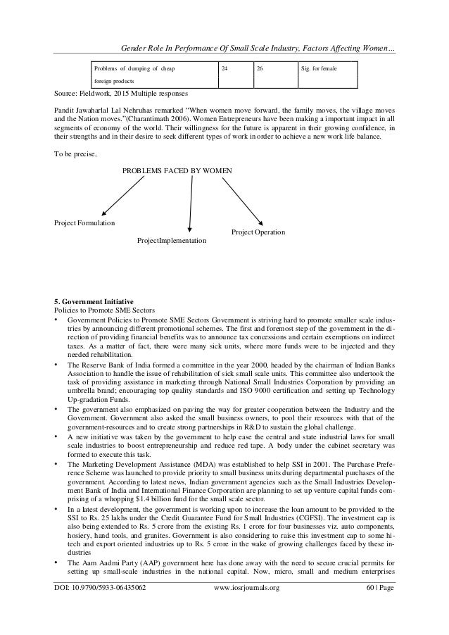 Thesis small scale industries in nigeria