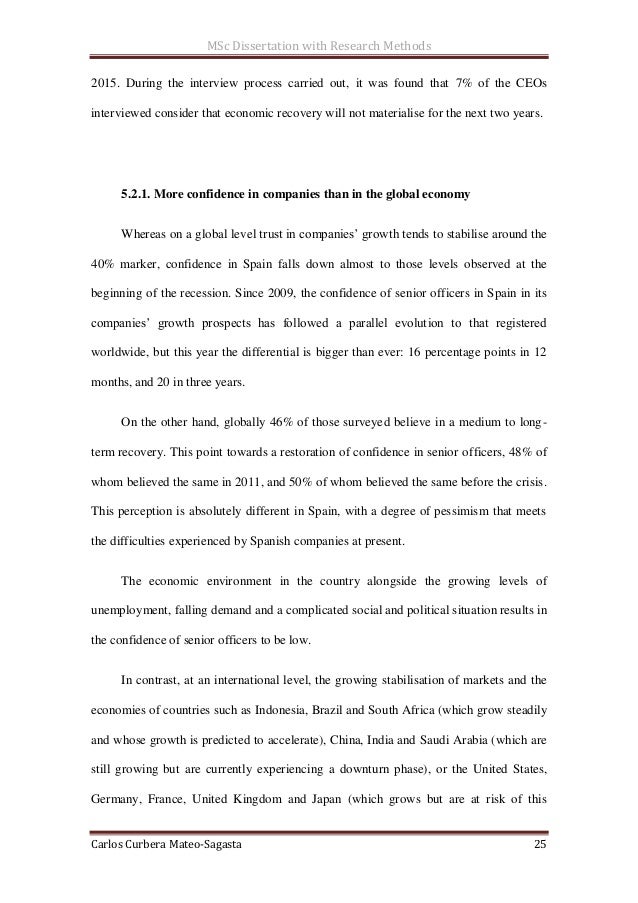 Dissertation on construction finance
