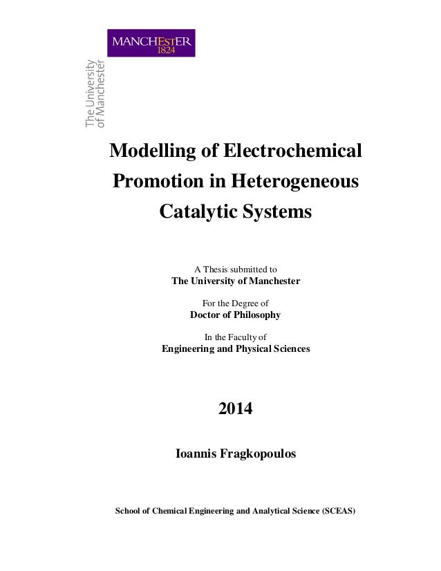 Dissertation title page layout