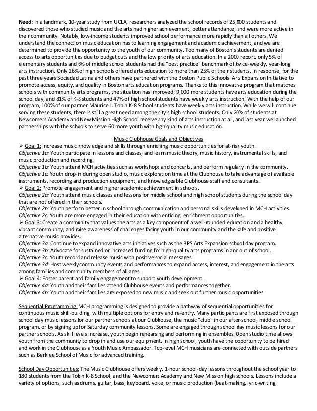 3. Artist Grant Proposal Sample Artist Grant Proposal Sample 3.