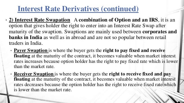 Interest rate risk in forex market