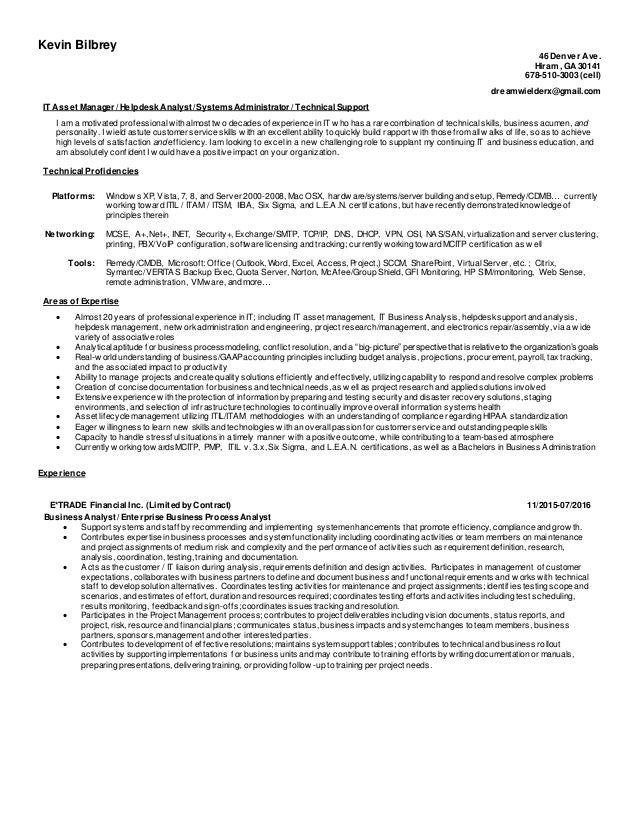 proficiencies on resume