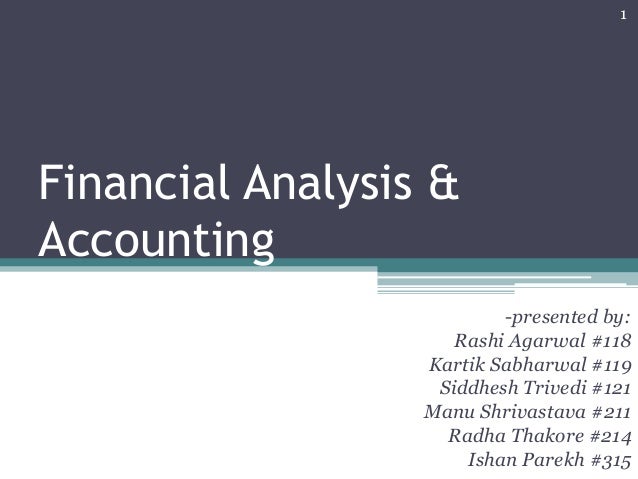 Case Studies in Finance Accounting - International Research