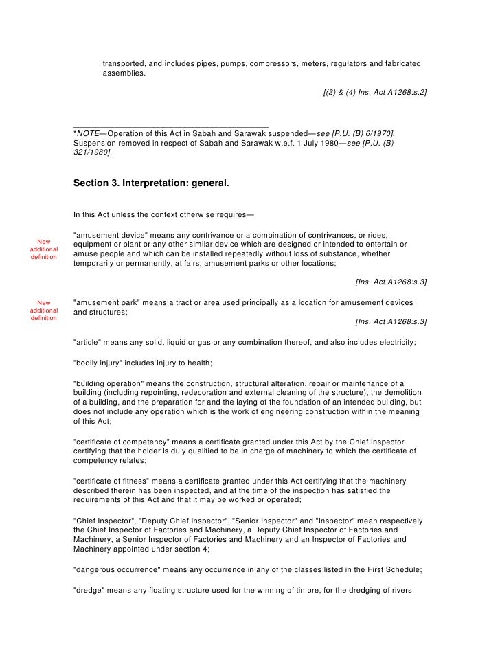 Original Provision And Use Of Work Equipment Regulations 1998