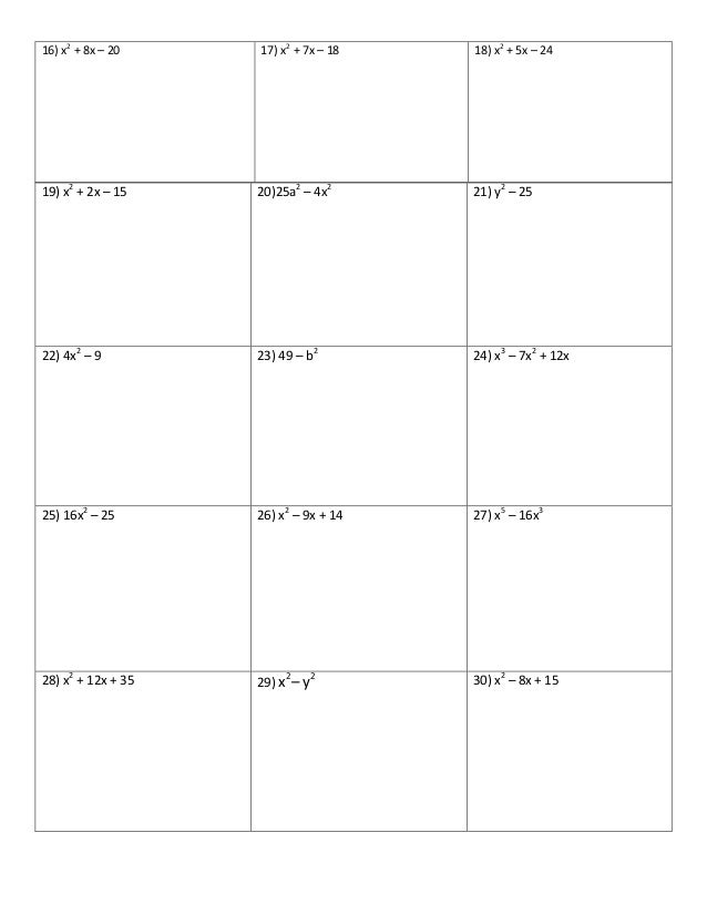 Worksheets Factoring Polynomials Worksheet With Answers factoring polynomials worksheet answer key delibertad factoring