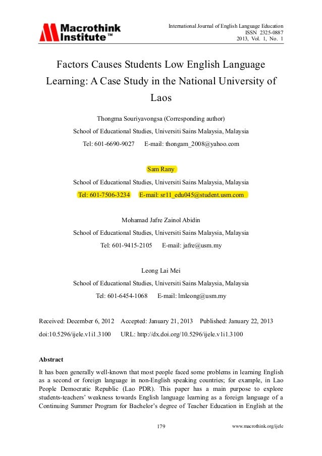 thesis english language education thesis english language education