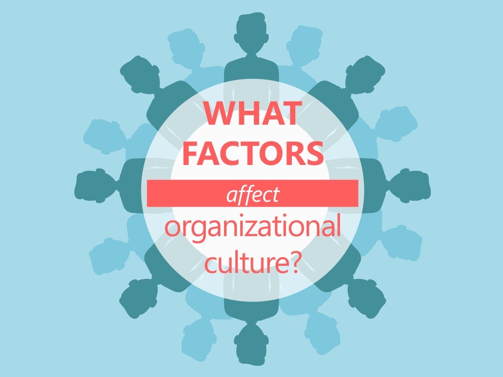 Organizational Culture At Our Place Of Employment