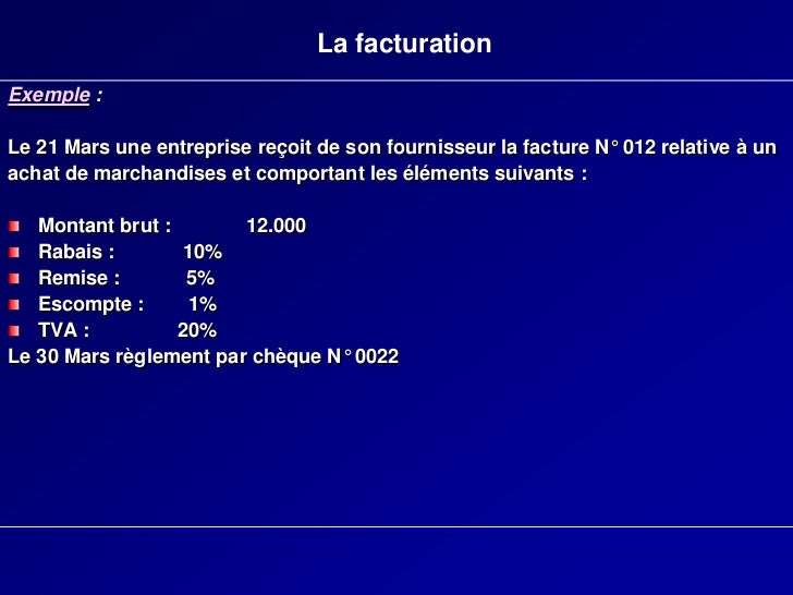 la Facturation
