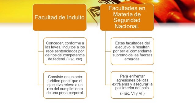 Facultades del poder ejecutivo