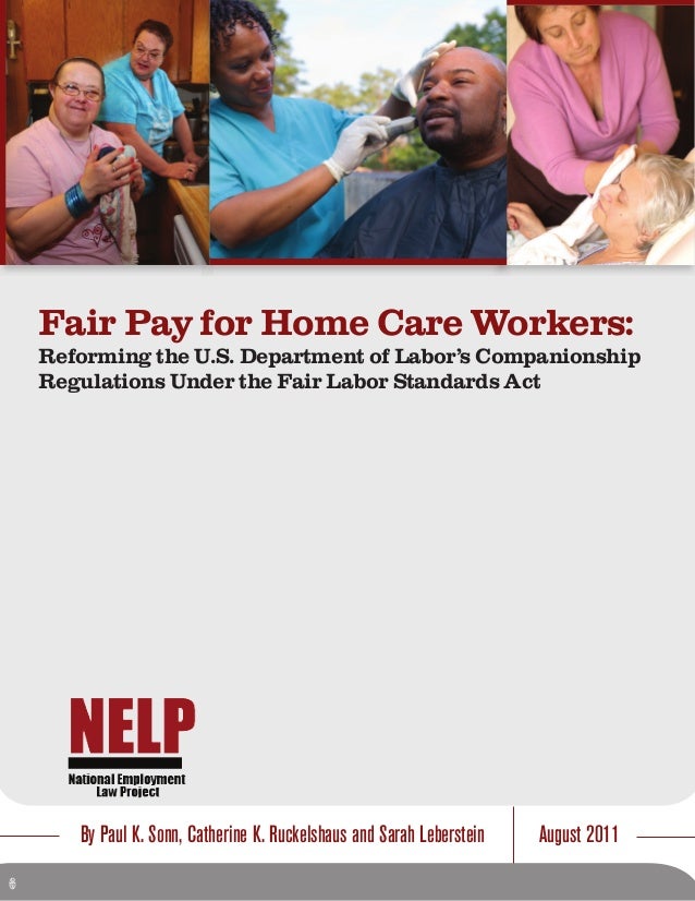 Fair pay for home care workers