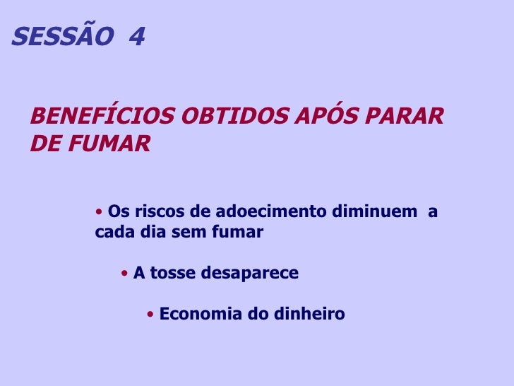 Em quantos pulmões de anos deixaram de fumar