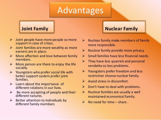 Nuclear family essay