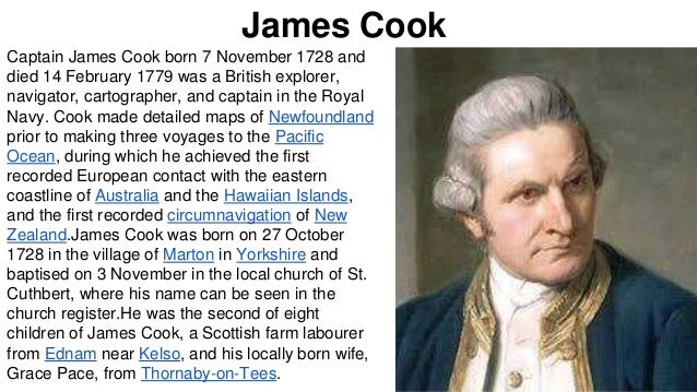 Captain Cook Facts For Kids Captain Cook Facts For Kids