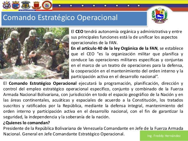 Resultado de imagen para COMANDO ESTRATEGICO OPERACIONAL