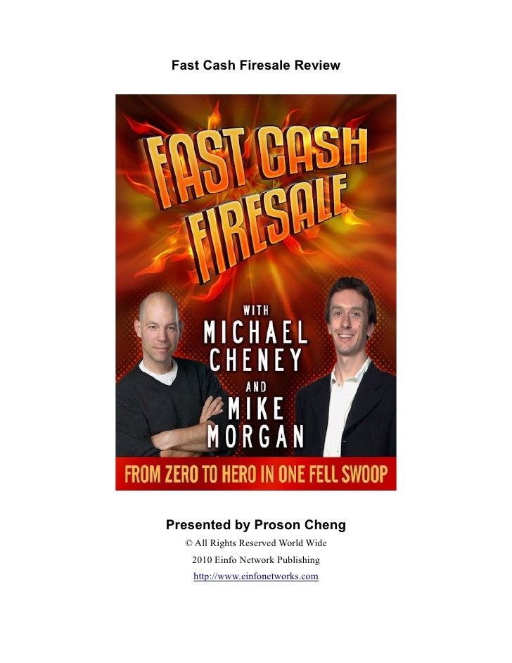 Fast Cash Firesale Review