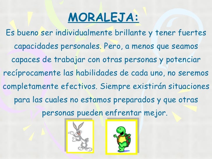 Fábula la liebre y la tortuga