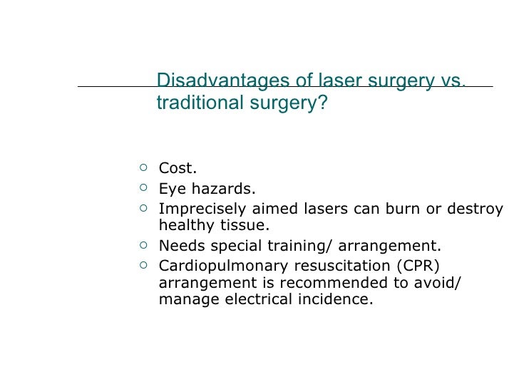 Laser On Soft Tissue.