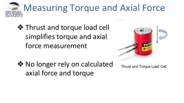 Moment arm method torque thrust