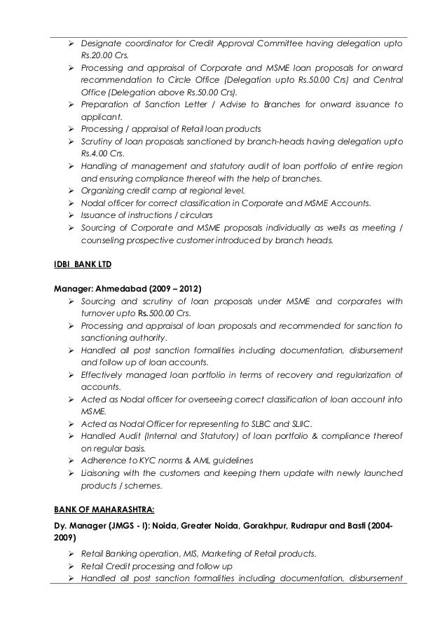 Distressed analyst resume