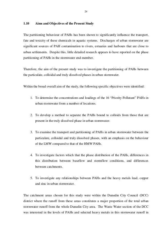 aim and objective of a thesis aim and objective of a thesis