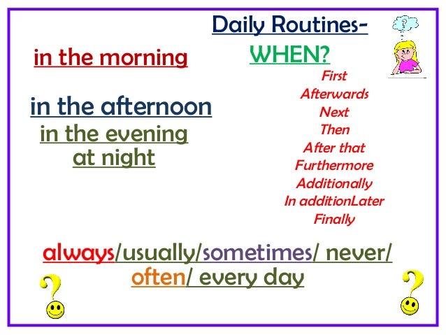 Daily Routine Essay Underfontanacountryinncom Essay Daily Routine Student Research Paper Academic Writing Service Learning English Essay Writing also Argument Essay Topics For High School Health Care Reform Essay
