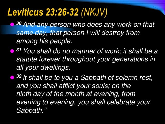 Feast of Yom Kippur