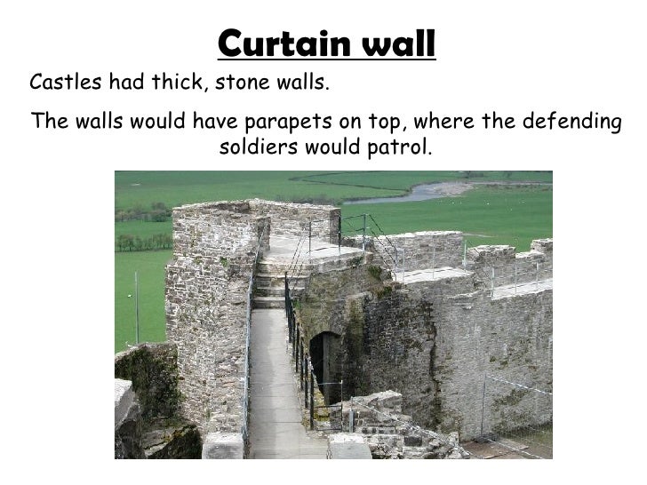 Medieval Castle Curtain Wall Medieval Castle Curtain Wall