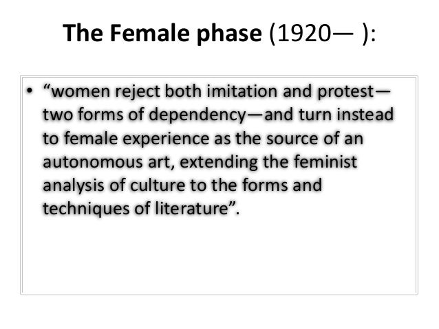 Feminist Literary Analysis 4