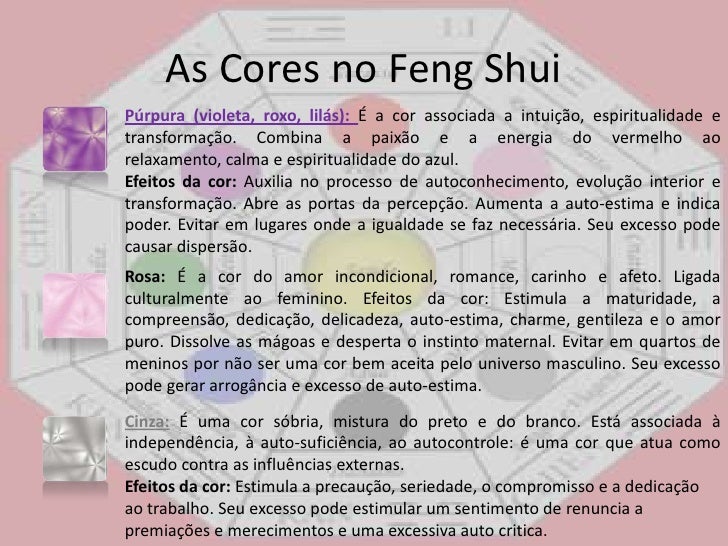 as cores no fengshui br branco ? a cor da Cores Para Quarto Segundo Feng Shui ~ as cores no fengshui br branco ? a cor da