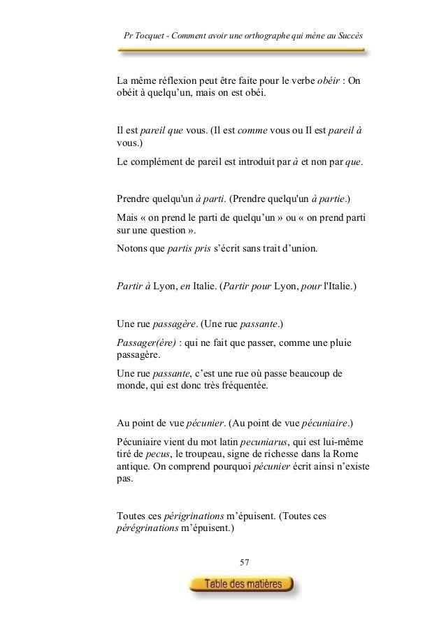 comment avoir une orthographe qui mene au succes