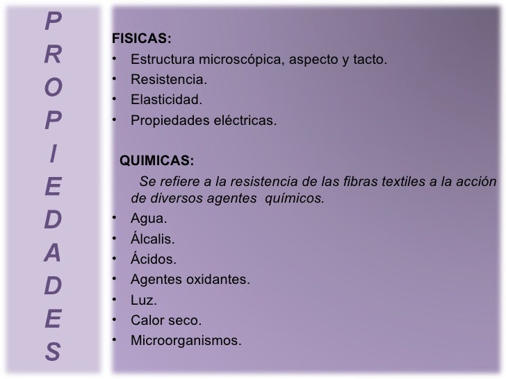 Resultado de imagen para propiedades de las fibras textiles