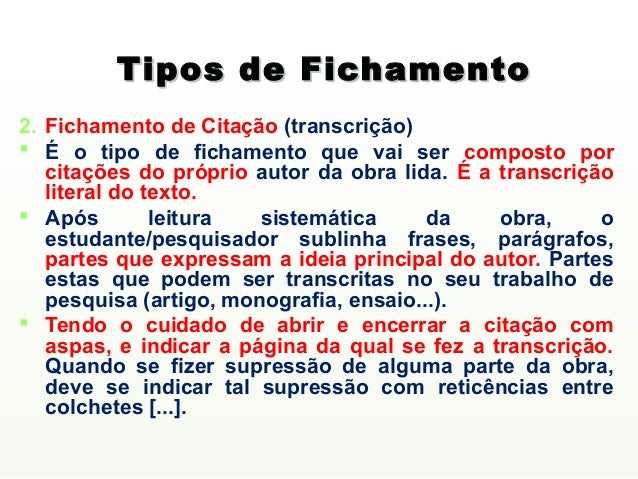 Citacao de monografia