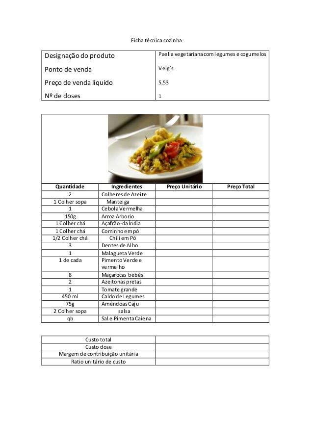 Ficha T cnica Cozinha ficha-t-cnica-cozinha