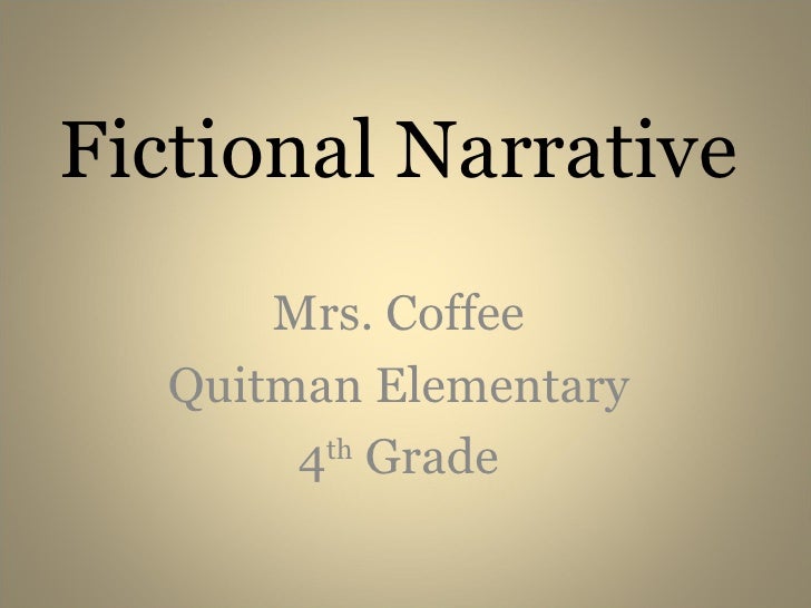 How to write a fictional narrative essay