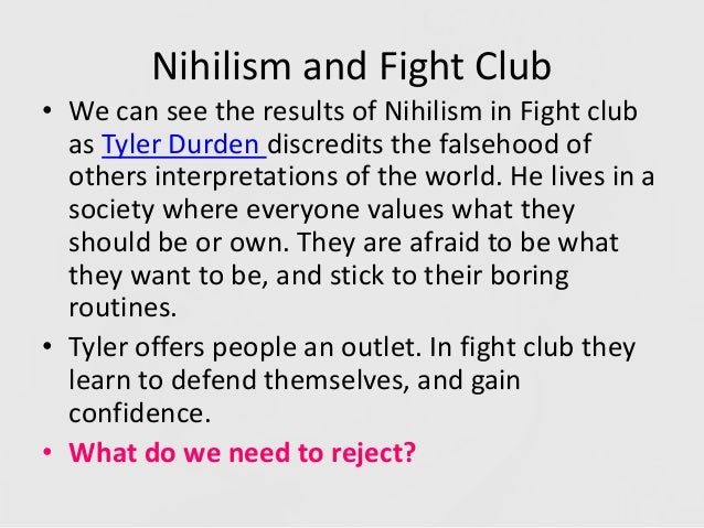 essay on fight club the movie Read this music and movies essay and over 88,000 other research documents symbolism in the movie fight club symbolism soapwith enough soap, we could blow up just about anything" &apostyler was full of useful information&apos. essay on fight club the movie Read this music and movies essay and over 88,000 other research documents symbolism in the movie fight club symbolism soapwith enough soap, we could blow up just about anything" &apostyler was full of useful information&apos.