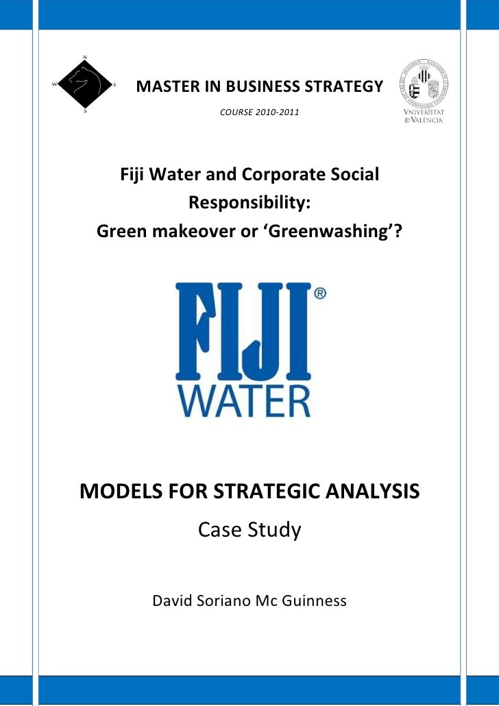 fiji water csr case study Fiji water & csr case study questions -- 1 ethically as a society we must make sure that marketing is done without falsities and lies the number one. fiji water csr case study Fiji water & csr case study questions -- 1 ethically as a society we must make sure that marketing is done without falsities and lies the number one.