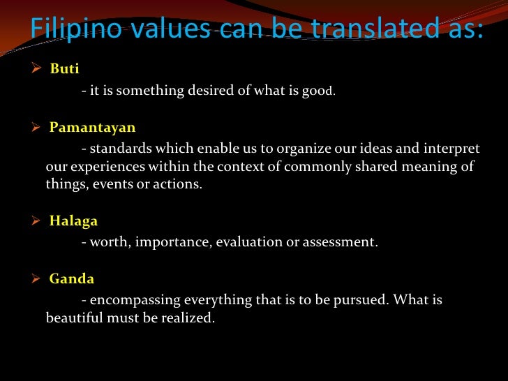 filipino core values essay Free personal values papers, essays i recognize the importance of understanding my core personal values and behaviors that guide the ethical principles of my. filipino core values essay Free personal values papers, essays i recognize the importance of understanding my core personal values and behaviors that guide the ethical principles of my.