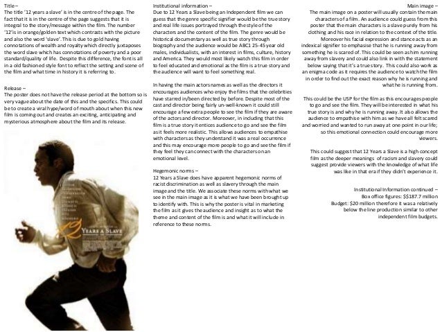 twelve years a slave essay example Read this essay on 12 years a slave essay come browse our large digital warehouse of free sample essays get the knowledge you need in order to pass your classes and more. twelve years a slave essay example Read this essay on 12 years a slave essay come browse our large digital warehouse of free sample essays get the knowledge you need in order to pass your classes and more.