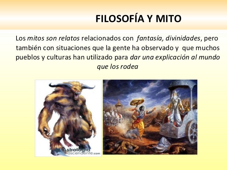 Tal Como A Filosofia O Mito Revela Exceto