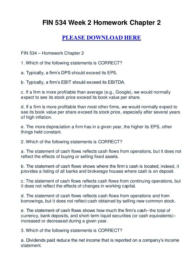 fin 534 jackson chapter 14 homework Study flashcards on fin 534 week 8 homework chapter 14 at cramcom quickly memorize the terms, phrases and much more cramcom makes. fin 534 jackson chapter 14 homework Study flashcards on fin 534 week 8 homework chapter 14 at cramcom quickly memorize the terms, phrases and much more cramcom makes.