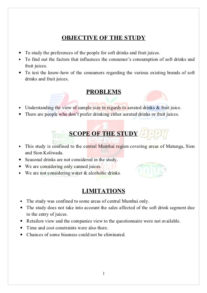 Consumer questionnaire for soft drinks essay 07 image