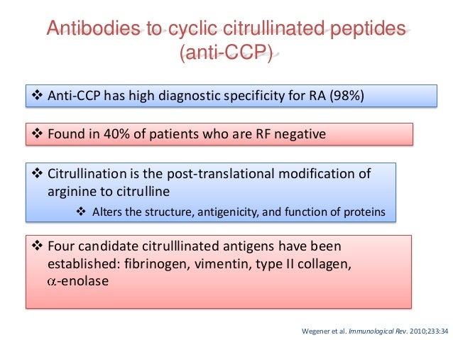Rheumatoid Arthritis Early Diagnosis and Treatment