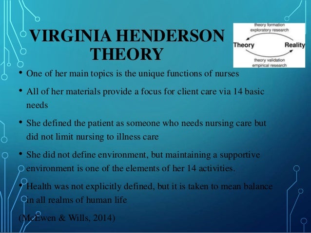virginia henderson essay virginia henderson essay