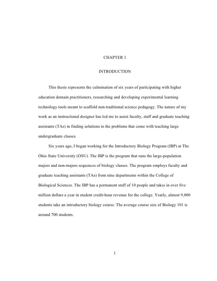 Abstract Dissertation In Mathematics
