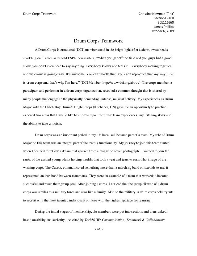 Essay on teamwork | Of narrative essay about family | xn