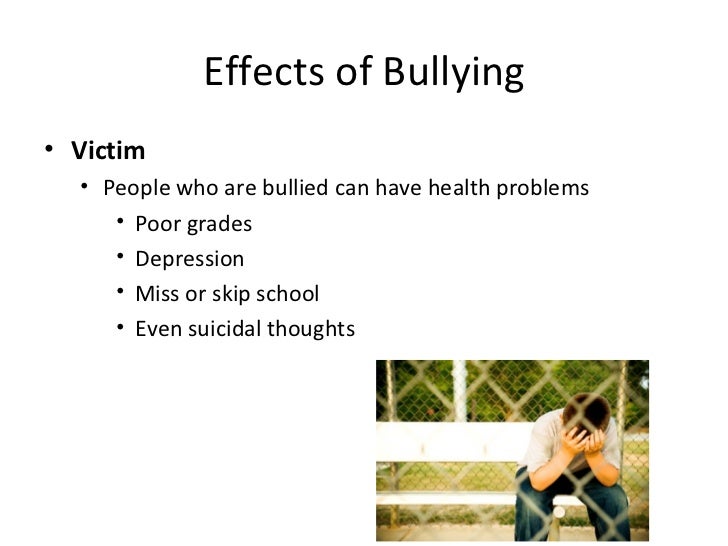 the long term effects of bullying essay the long term effects of bullying essay