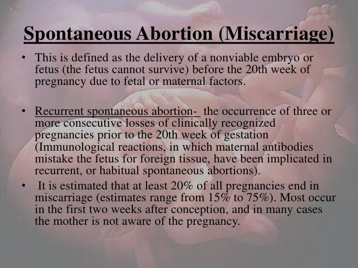 abortion definition essay