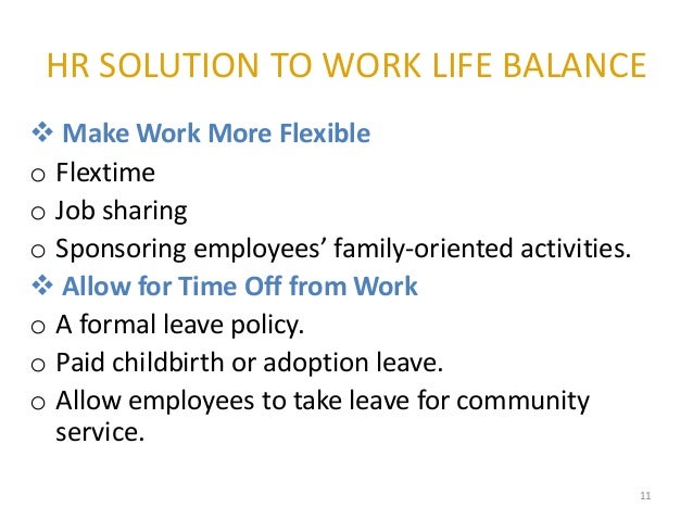 Literature review on work life balance in india